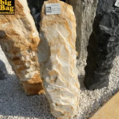 Big Bag Express - Monolithe décoratif de jardin en onyx angel sparks nat col 120cm Discount