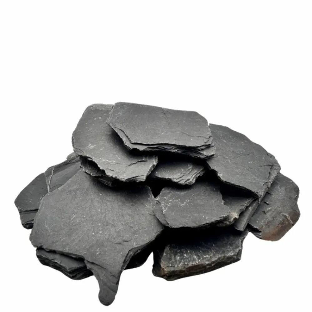 Big Bag Express - Pack 200kg paillage minéral paillettes ardoise noire ø 30/80 mm (8 sacs x 25kg) - livraison standard Clearance