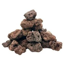 Big Bag Express - Pack 10 x big bag de 1m³ (+/- 200m²) gravier pouzzolane rouge / noir ø 10/20 mm - livraison standard