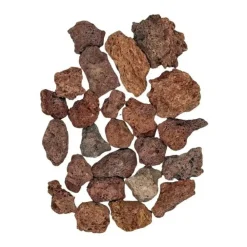 Big Bag Express Terreaux Et Paillage | - Pack 9 x big bag de 1m³ (+/- 180m²) gravier pouzzolane rouge / noir ø 10/20 mm - livraison standard