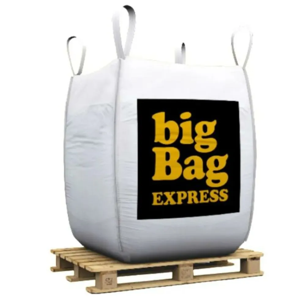 Big Bag Express Terreaux Et Paillage | - Pack 9 x big bag de 1m³ (+/- 180m²) gravier pouzzolane rouge / noir ø 10/20 mm - livraison standard