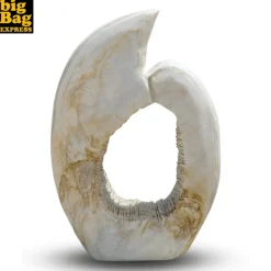 Big Bag Express - Sculpture de jardin en marbre cream candy istanbul 404kg Online