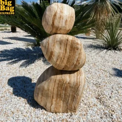 Big Bag Express - Sculpture de jardin en onyx angel sparks marsyas 108kg Outlet