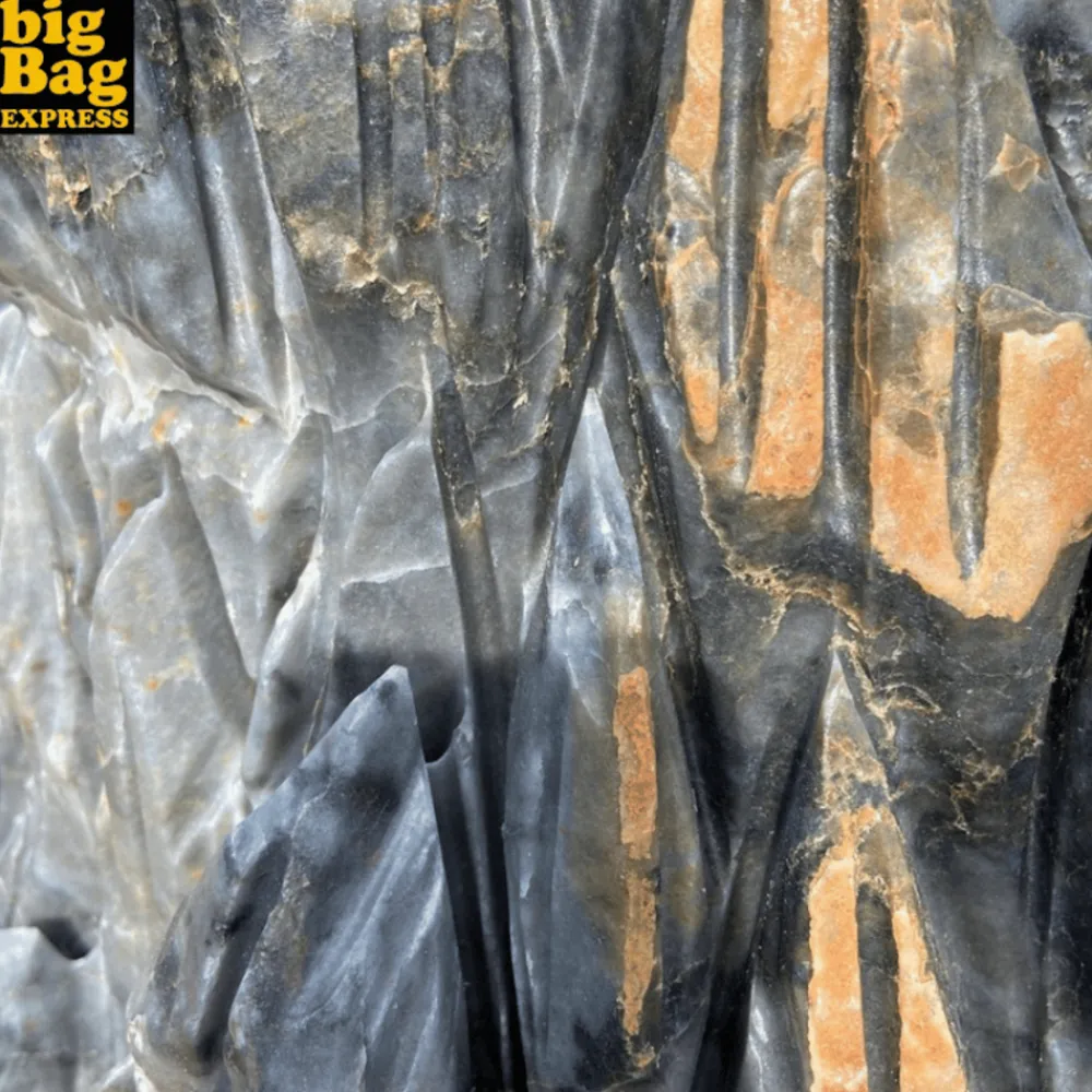 Big Bag Express - Sculpture de jardin en marbre cumulus cappadocia 279kg