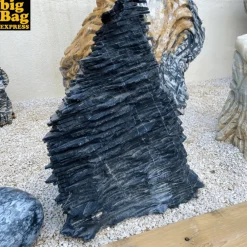 Big Bag Express Objets De Décoration | - Sculpture de jardin en marbre black beauty eagle rock 311kg