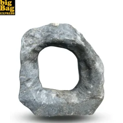 Big Bag Express Objets De Décoration | - Sculpture de jardin en marbre charcoal troya 200kg