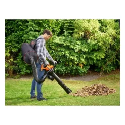 Black+Decker Broyeurs, Nettoyeurs Et Souffleurs | - - aspirateur, souffleur, broyeur de feuilles filaire 3000w - beblv300-qs – livré avec tuyau flexible et sac a do