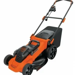 Black+Decker Tondeuses | - Tondeuse a gazon électrique 48cm lm2000-qs - fonction mulching, éjection latérale ou bac de ramassage souple 50l