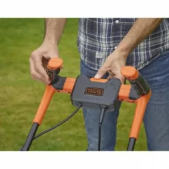 Black+Decker Tondeuses | - Tondeuse a gazon a gazon electrique filaire 1800w bemw481bh-qs 6 hauteurs réglables 20, 30, 40, 50, 60 et 70 mm