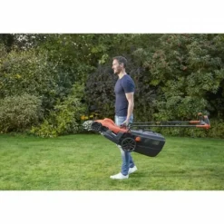 Black+Decker Tondeuses | - Tondeuse a gazon filaire 1400w poignée bike bemw461bh-qs 34 cm - 6 hauteurs réglables - idéale pour 300 a 400m²