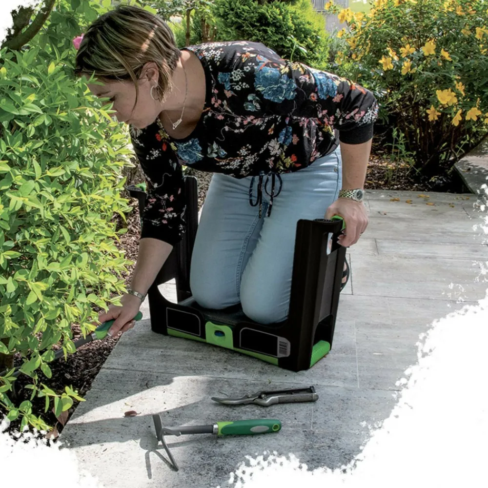 Bm Tools Vêtement Pour Le Jardin | - Agenouilloir - tabouret avec rangement, fôret tarière diamètre 80cm pour perceuse, jardinage planter des fleurs, plantes