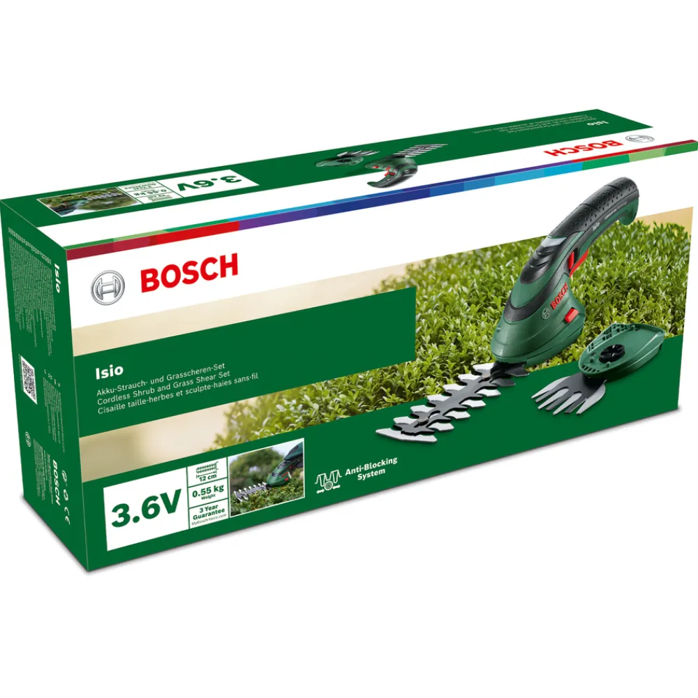 Bosch - Taille-Herbes à batterie 3.6V Isio Set 2 Lames Online