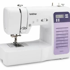 Brother Mercerie | - Machine à coudre électronique 70 points - enfile-aiguille - ecran lcd - touches de sélection - bras libre