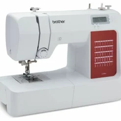 Brother Mercerie | - Machine à coudre électronique blanche 40 points de couture - systeme d'enfile-aiguille et écran lcd