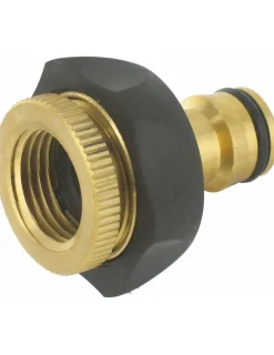 Cap Vert - Nez de robinet avec adaptateur 15 x 21 / 20 x 27 Hot