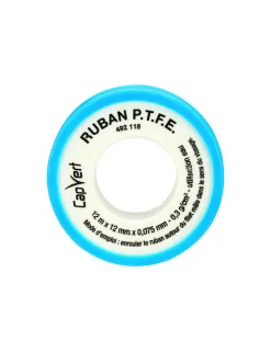 Cap Vert Arrosage | - Ptfe 12m x 12mm x 0,075mm (ls)