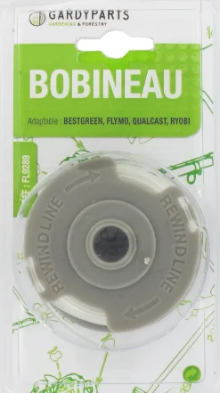 Centrale Brico - Bobineau adaptable bestgreen, flymo, greenworks, jcb, ozaki, qualcast, ryobi New