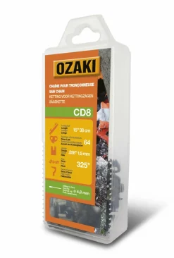 Centrale Brico Taille-Haies, Tronçonneuses Et Élagueuses | - Chaîne de tronçonneuse ozaki semi carrée: .325" .058 (1,5mm) 64 entraîneurs