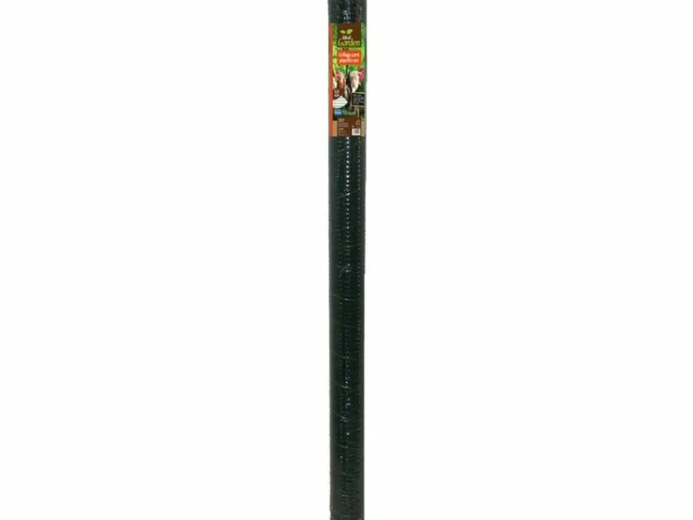 Centrale Brico Poulaillers, Clapiers Et Accessoires | - Grillage pour animaux soudé vert, h.1 x l.3 m, maille h.6 x l.6.4 mm