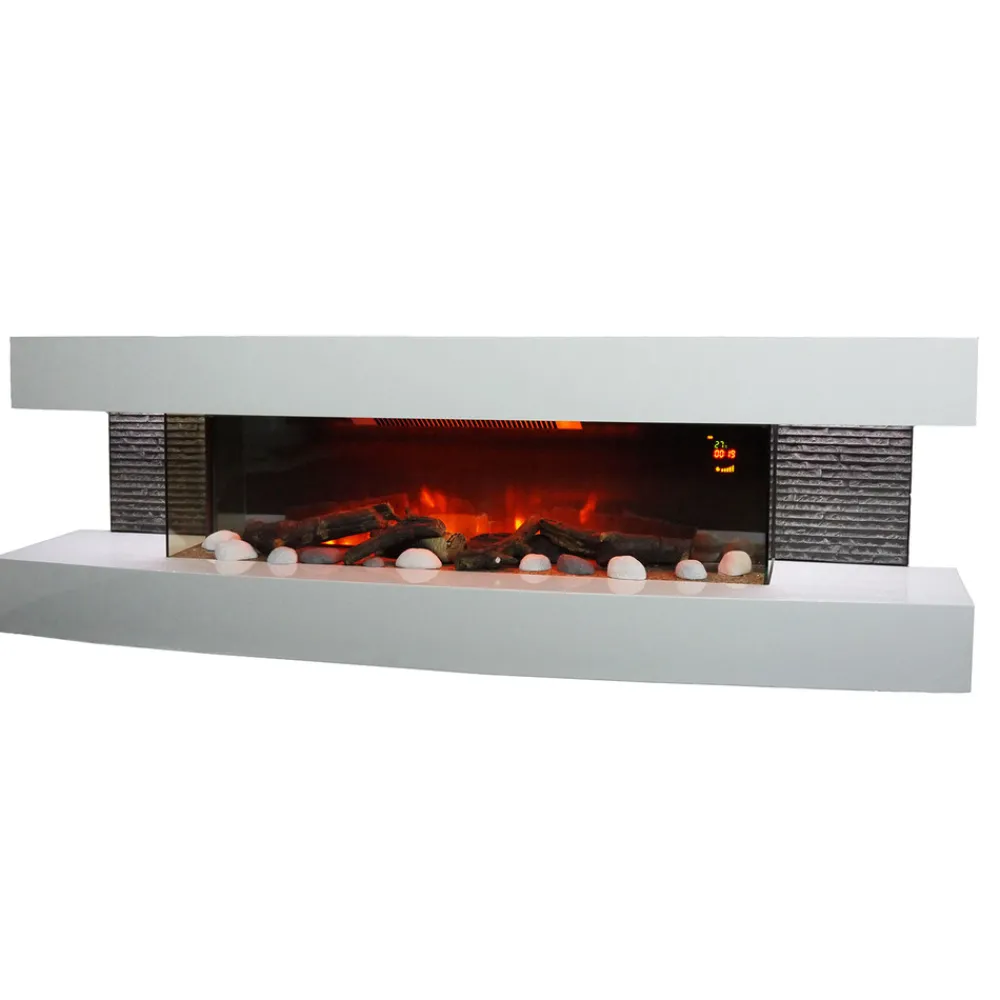 NA Bois Et Accessoires De Cheminées | Chemin'arte cheminée électrique 2000w - lounge 3xl