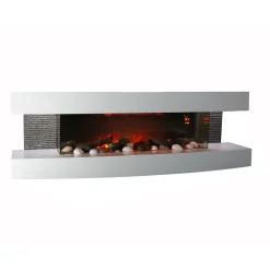 NA Bois Et Accessoires De Cheminées | Chemin'arte cheminée électrique 2000w - lounge 3xl