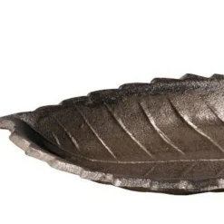 Chemin De Campagne Oiseaux Du Jardin | - Mangeoire à oiseaux feuille abreuvoir jardin en fonte marron 26cm
