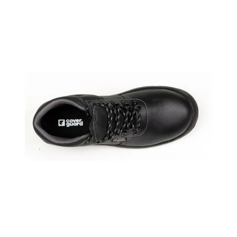Coverguard - Chaussures de sécurité hautes en cuir pleine fleur agate ii s3 src noir p42 9agh010042 Outlet