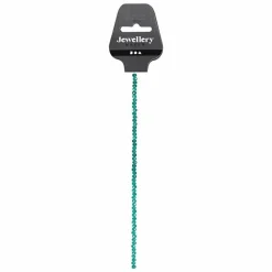 Creotime - 45 perles à facettes rondes ø 4 mm - bleu vert Sale