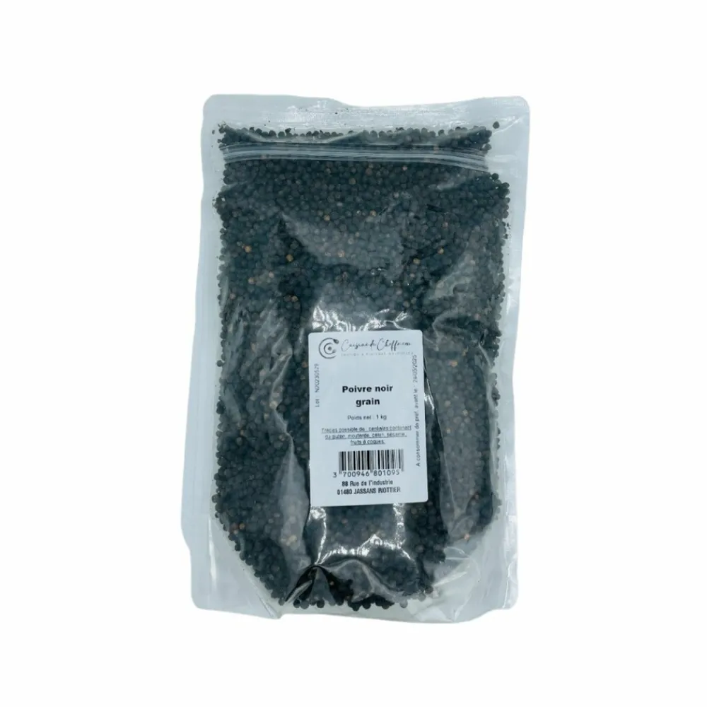 Cuisine De Cheffe.com - Poivre noir grain - Online
