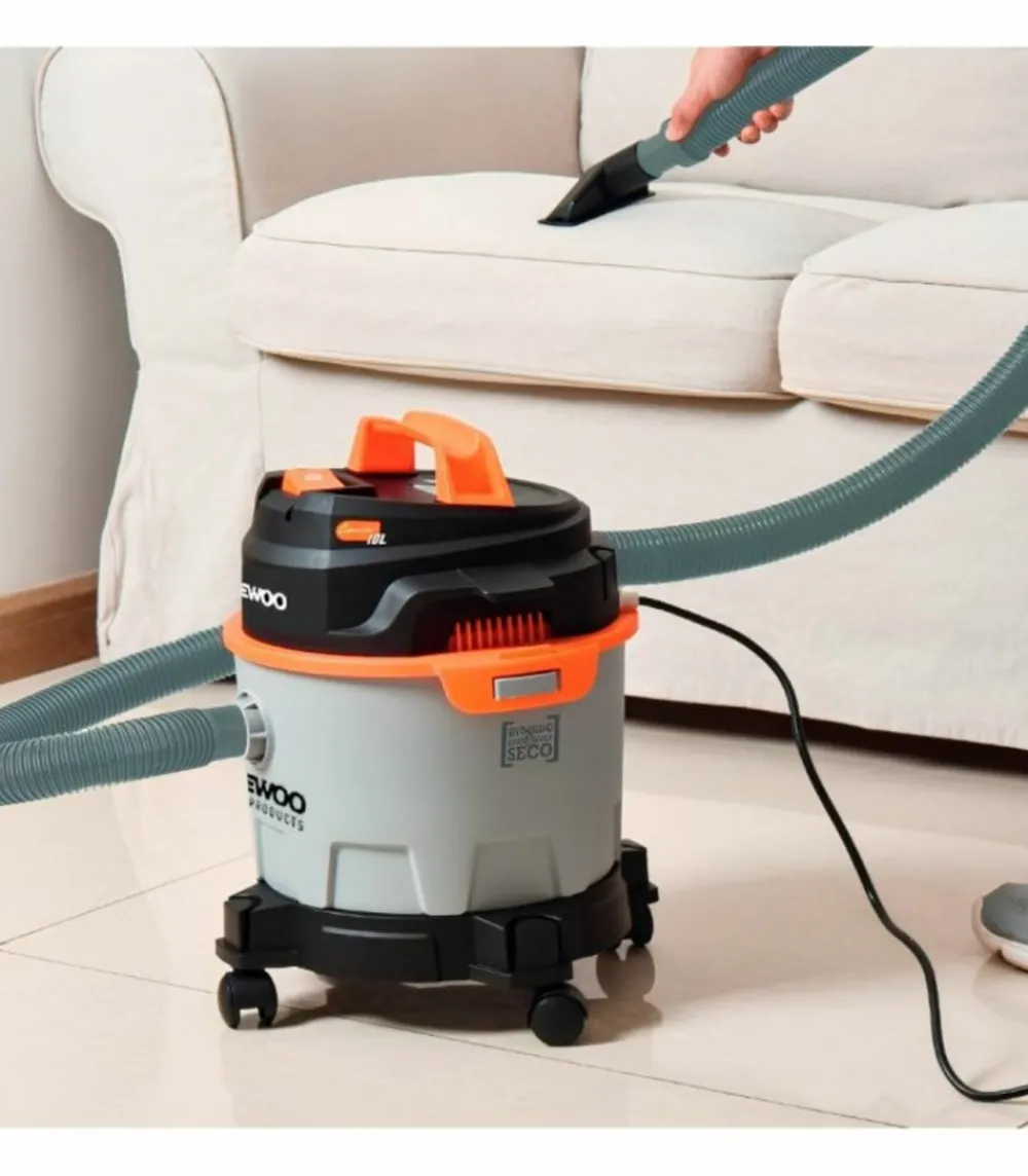 Daewoo Outils De Jardinage Et Accessoires | - Aspirateur eau et poussière professionnel 1000w avec réservoir 15l - davc90-15l