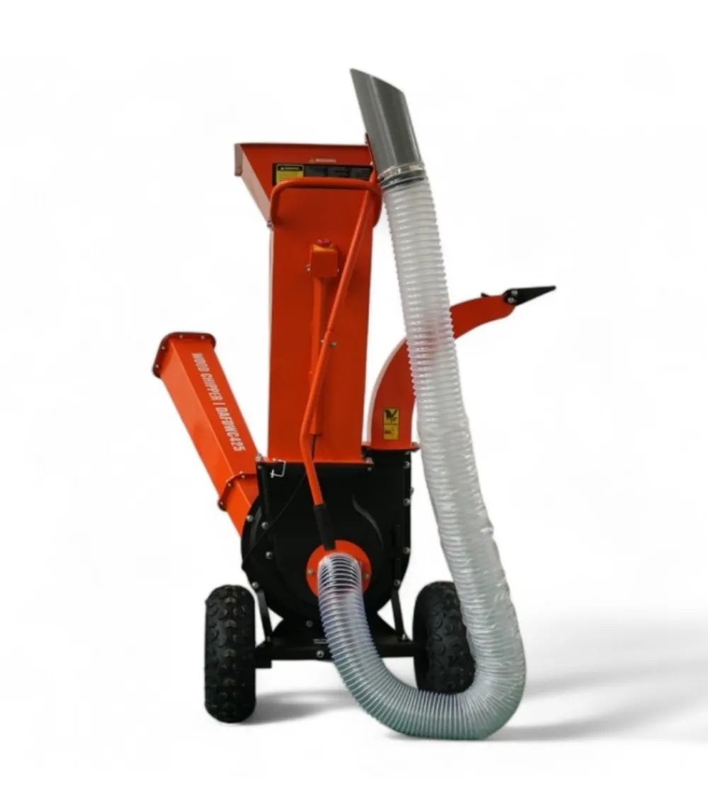 Daewoo Broyeurs, Nettoyeurs Et Souffleurs | - Broyeur végétaux à disque, coupe 50mm, moteur 212cc 7cv, double trémie et aspiration - dafdwc425