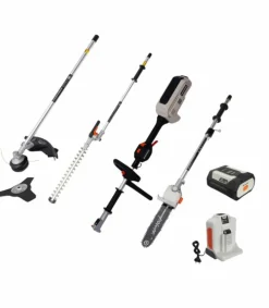 Daewoo - Pack outil multifonction 62v 4 en 1 sans fil, avec batterie 4ah et chargeur - dalmt62bl Sale