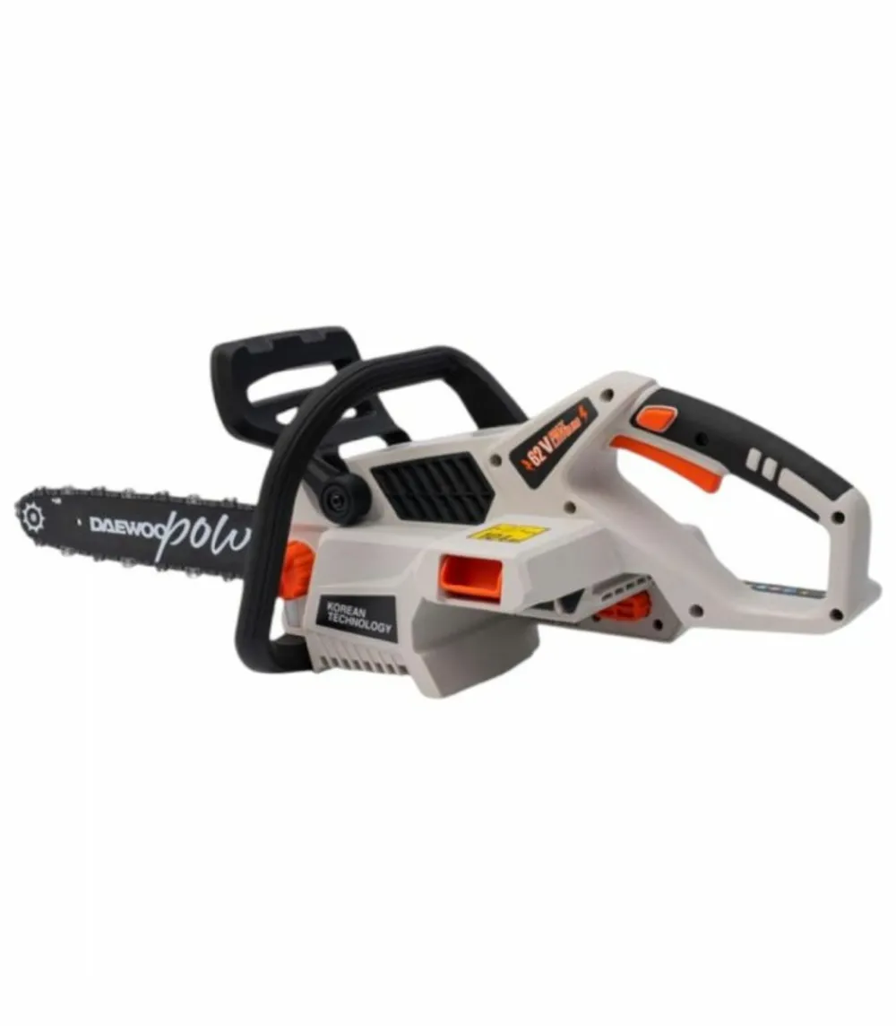 Daewoo Taille-Haies, Tronçonneuses Et Élagueuses | - Pack tronçonneuse électrique 62v 40 cm avec batterie 2,5 ah et chargeur - dalcs62bl-16