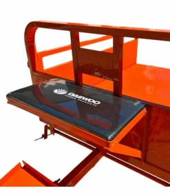 Daewoo - Remorque freinée 450kg de charge pour motoculteur toute marque - datr145 Outlet