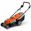 Daewoo Tondeuses | - Tondeuse électrique filaire 2000w pour jardin jusqu'à 800m², lame 42cm - dlmj2000ec