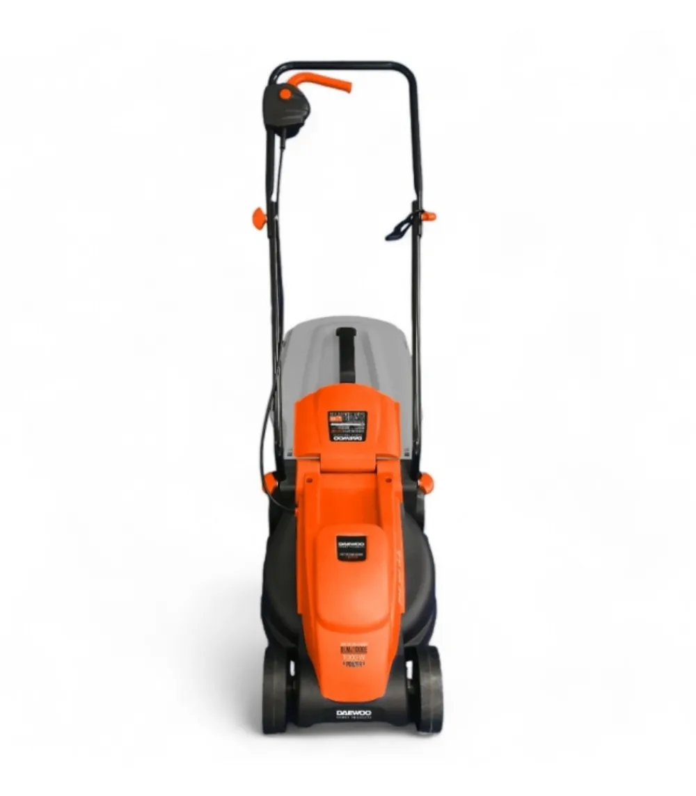Daewoo Tondeuses | - Tondeuse électrique filaire 1000w pour jardin 300m², lame 32cm, sac de collecte - dlmj1000e