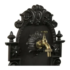Décoration D'autrefois Bassins Et Fontaines | DÉCORATION D'AUTREFOIS - Fontaine de jardin aluminium marron -