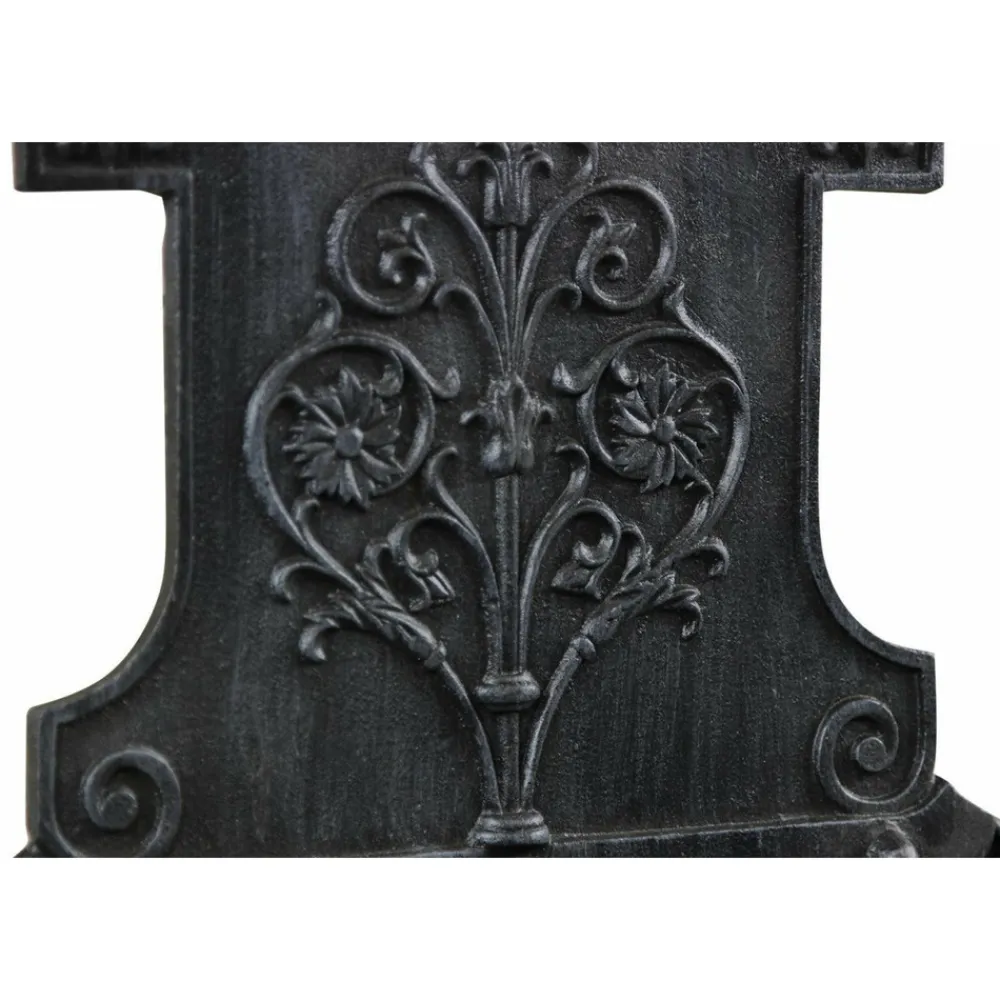 Décoration D'autrefois Bassins Et Fontaines | DÉCORATION D'AUTREFOIS - Fontaine de jardin aluminium gris -
