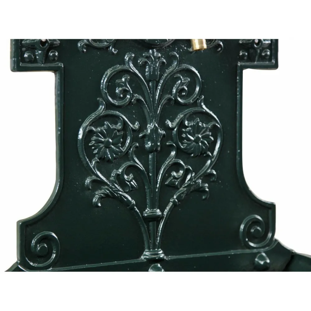 Décoration D'autrefois Bassins Et Fontaines | DÉCORATION D'AUTREFOIS - Fontaine de jardin aluminium vert -