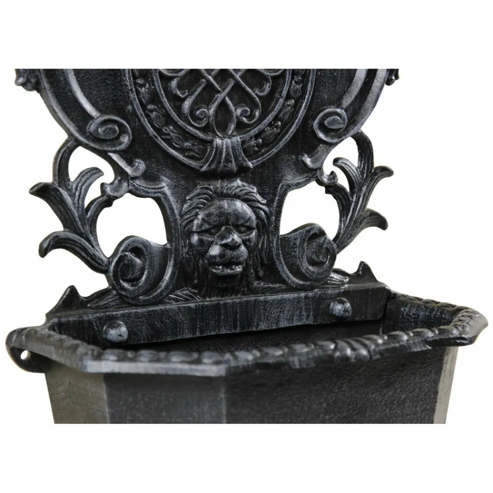 Décoration D'autrefois DÉCORATION D'AUTREFOIS - Fontaine de jardin aluminium gris - New