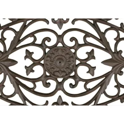 Décoration D'autrefois Entretien De La Maison | DÉCORATION D'AUTREFOIS - Paillasson lune fonte fonte marron -