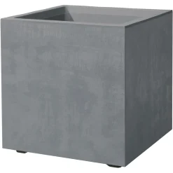 Deroma - Bac cubo Millennium, à réserve d'eau, coloris ashgrey - L.39cm New