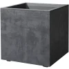 Deroma Pots Et Jardinières | - Bac cubo Millennium, à réserve d'eau, coloris anthracite - L.39cm