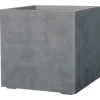 Deroma Pots Et Jardinières | - Bac cubo Millennium, à réserve d'eau, coloris ashgrey - L.49cm