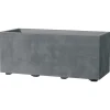 Deroma - Bac muret Millennium, à réserve d'eau, coloris ashgrey - L.59cm Outlet