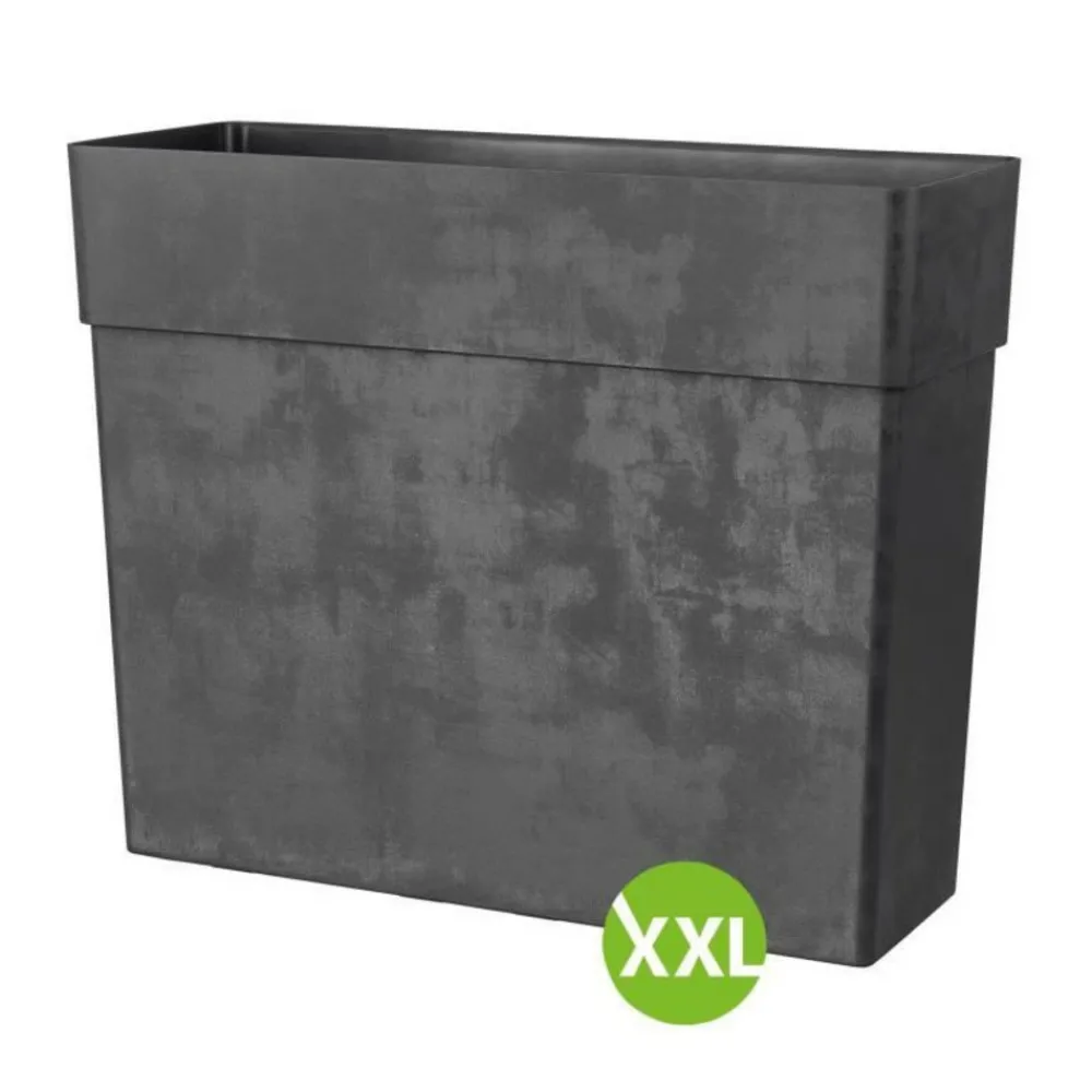 Deroma Pots, Jardinières Et Carrés Potagers | - Muret haut like r - hauteur 78 cm - anthracite -