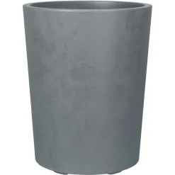 Deroma - Pot Vaso Millennium, à réserve d'eau, coloris ashgrey - D.59cm
