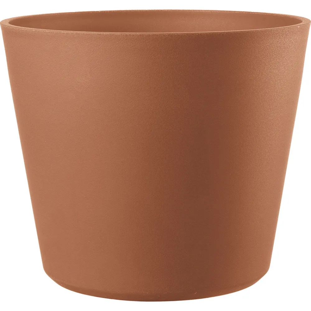 Deroma Pots Et Jardinières | - Pot Vaso Origin Cotto, coloris marron - D.29cm