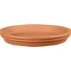 Deroma - Soucoupe Imperméable en terre cuite Ø 25,1 x H. 3,3cm Best