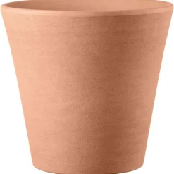 Deroma - Vase Conico Primitivo White en terre cuite Ø 49 x H. 45,8cm Online